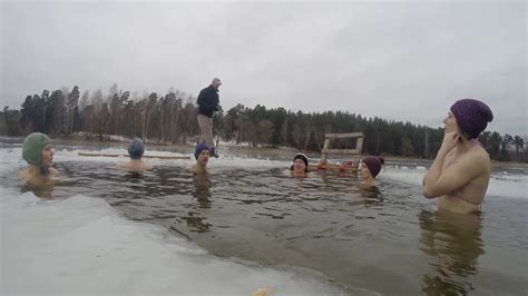 Danish Ice Bathing 1: Nudist Amateur Porn